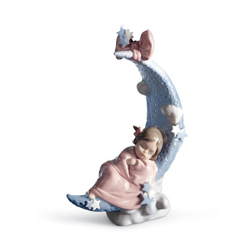 Lladro Heavens' LullaBy Girl Figurine