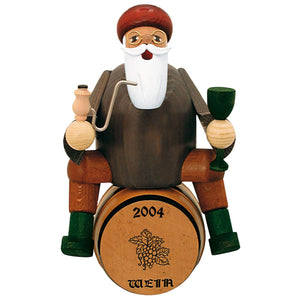 KWO Wine Dealer On Barrel 7.1" Incense Smoker