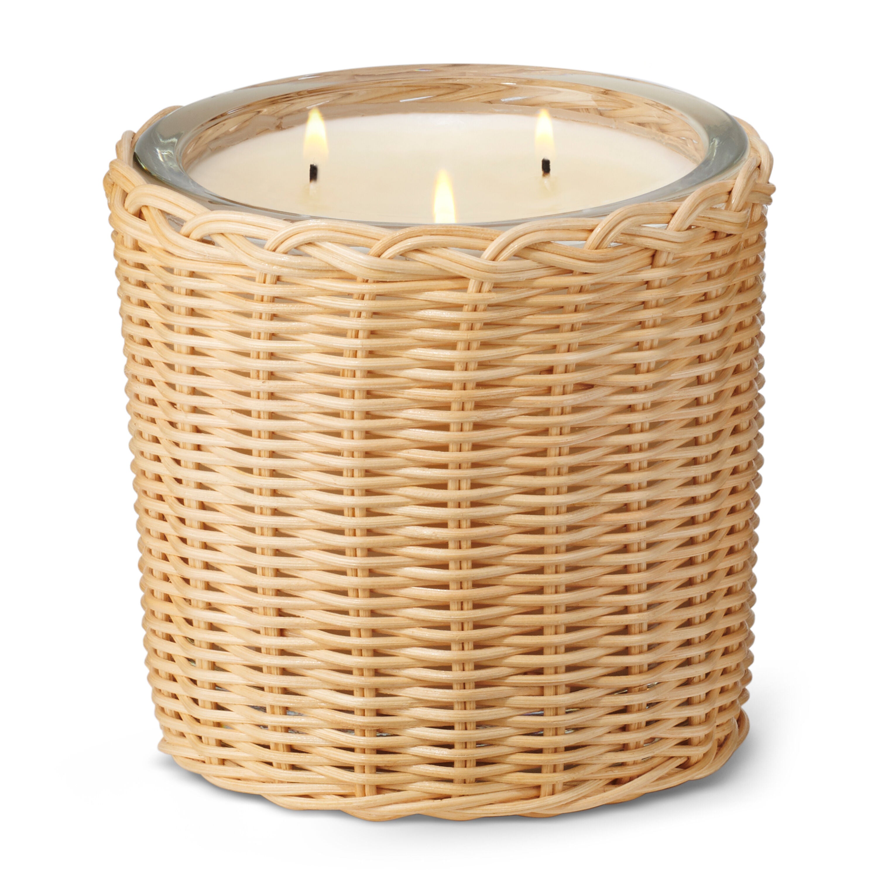 AERIN Tulia Wicker Candle Uzes Tuberose Lifelong Collectibles