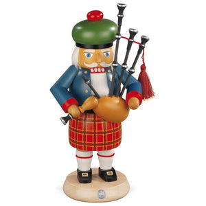 Müller - Mueller - Scotsman with Bagpipes - Red - Nutcracker