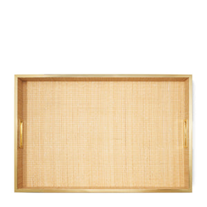 AERIN Colette Cane Butler Tray