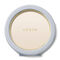 AERIN Piero Leather Round Frame - Blue Haze