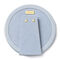 Load image into Gallery viewer, AERIN Piero Leather Round Frame - Blue Haze
