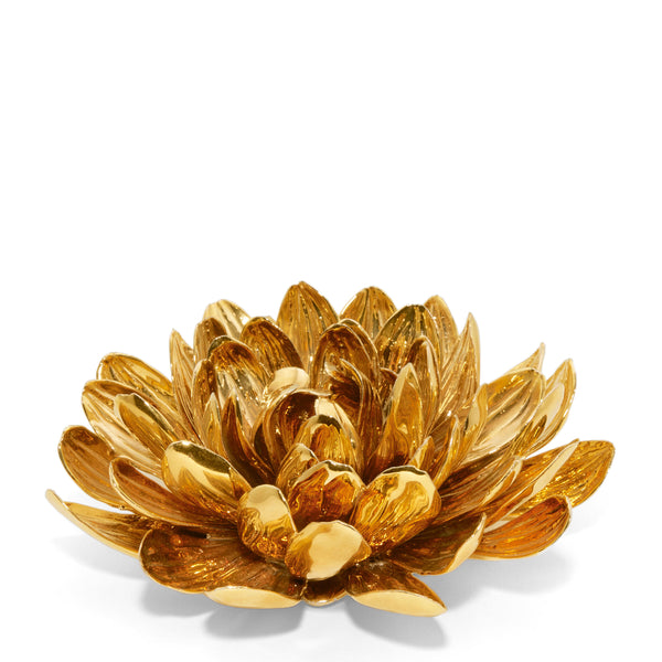 Load image into Gallery viewer, AERIN Dahlia Gilded Flower
