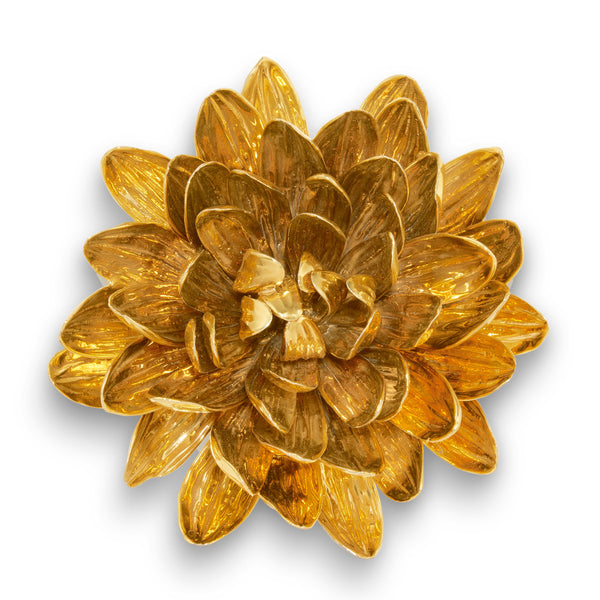 Load image into Gallery viewer, AERIN Dahlia Gilded Flower
