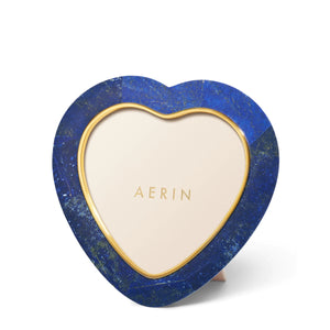 AERIN Cassiel Mosaic Heart Frame, Lapis