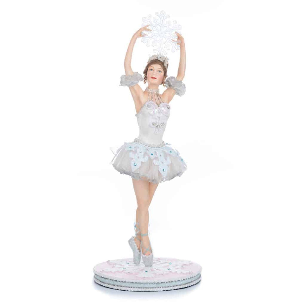 Katherine's Collection Frost Ballerina Figure (in Blue)