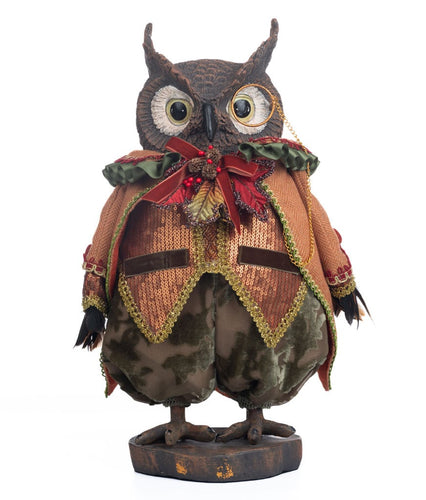 Katherine's Collection Forrest Wilder Owl Tabletop