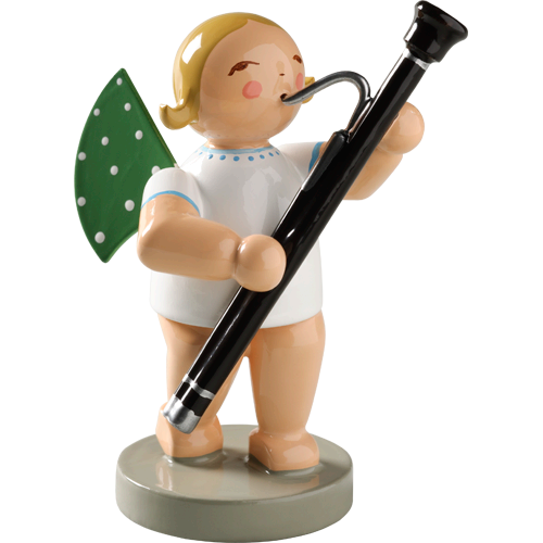 Wendt & Kuhn Angel with Bassoon Figurine