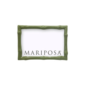 Mariposa Bamboo Green 4x6 Frame