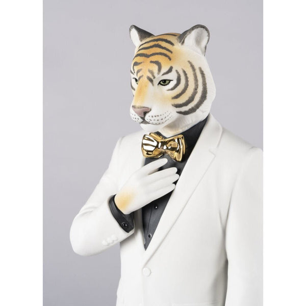 Load image into Gallery viewer, Lladro Tiger Man Figurine
