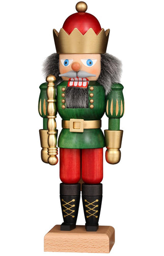 Christian Ulbricht Nutcracker - Red and Green King - 11.0