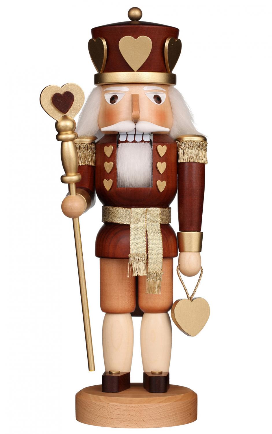 Christian Ulbricht Nutcracker King of Hearts Natural