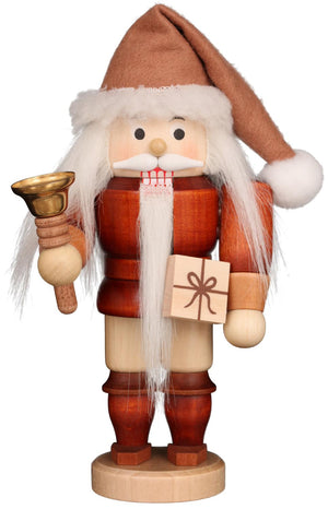 Christian Ulbricht Nutcracker - Santa With Bell (Natural) - 6.1"H