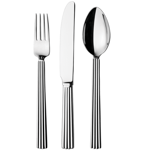 Georg Jensen Bernadotte 3 piece Cutlery Set, SS