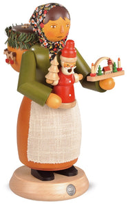 Müller - Mueller - Wooden Toy Seller - Incense Smoker - Large