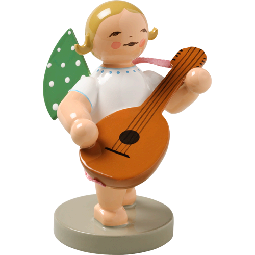 Wendt & Kuhn Angel with Lute Figurine