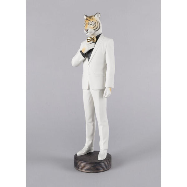 Load image into Gallery viewer, Lladro Tiger Man Figurine
