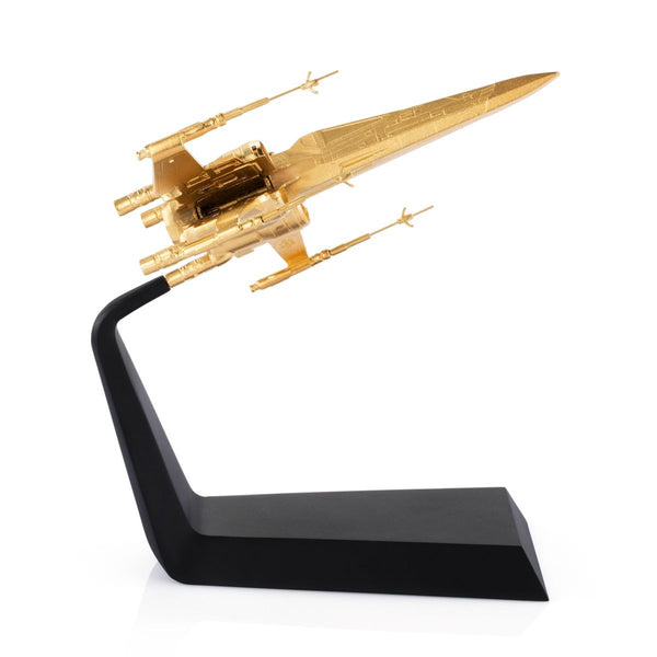 Load image into Gallery viewer, Royal Selangor Limited Edition Gilt X-Wing Starfighter Replica
