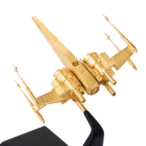 Royal Selangor Limited Edition Gilt X-Wing Starfighter Replica