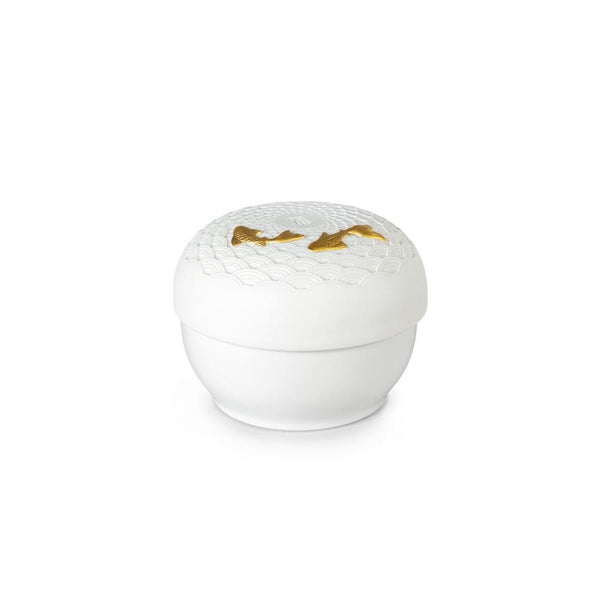 Load image into Gallery viewer, Lladro Koi Box - Golden Luster
