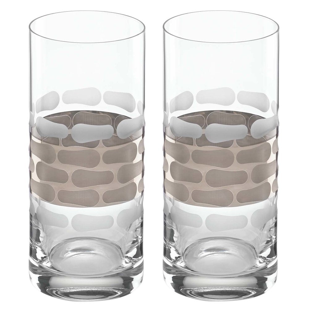 Michael Wainwright Truro Platinum Highball Set Of 2