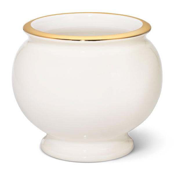 Load image into Gallery viewer, AERIN Siena Cachepot - Cream
