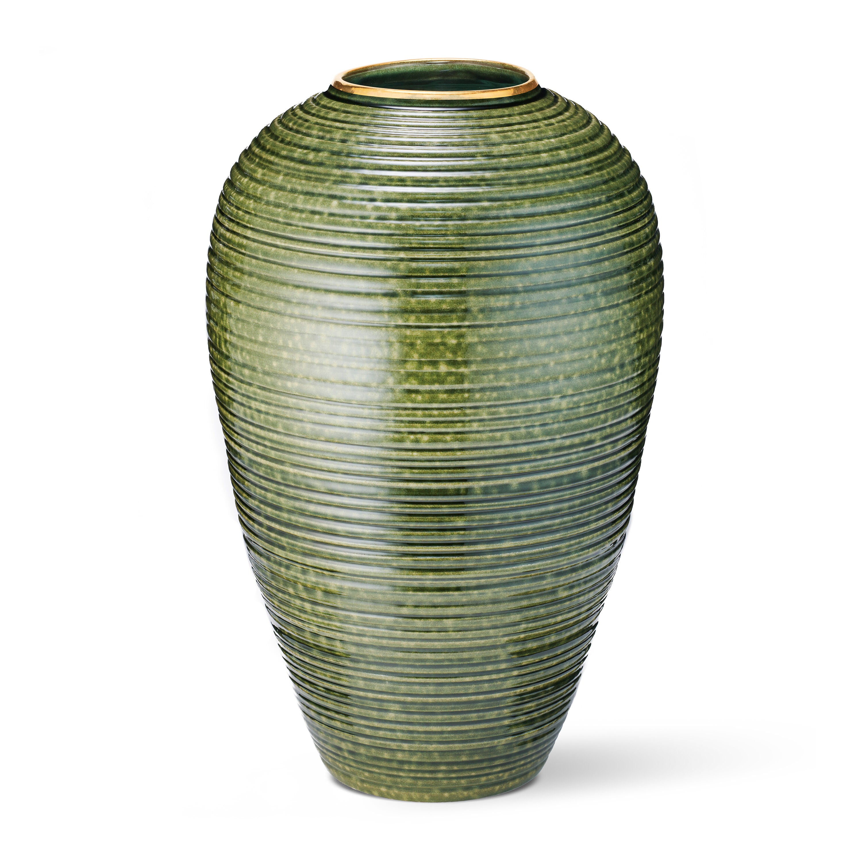 AERIN Calinda Tapered Vase - Forest Green – Lifelong Collectibles