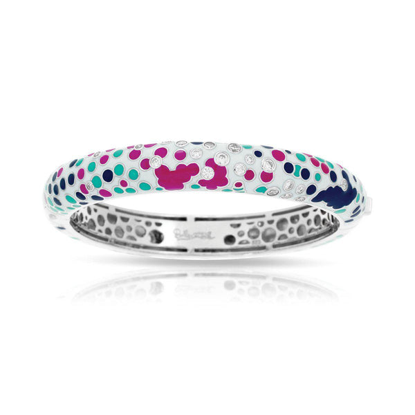 Load image into Gallery viewer, Belle Etoile Artiste Bangle - White
