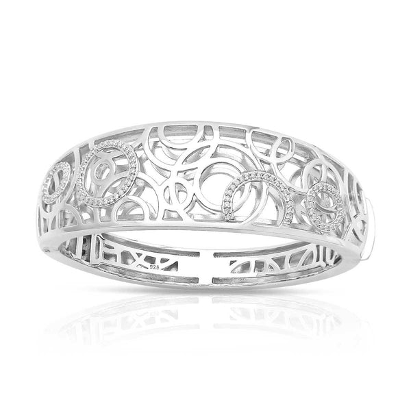 Load image into Gallery viewer, Belle Etoile Celestia Bangle - Silver

