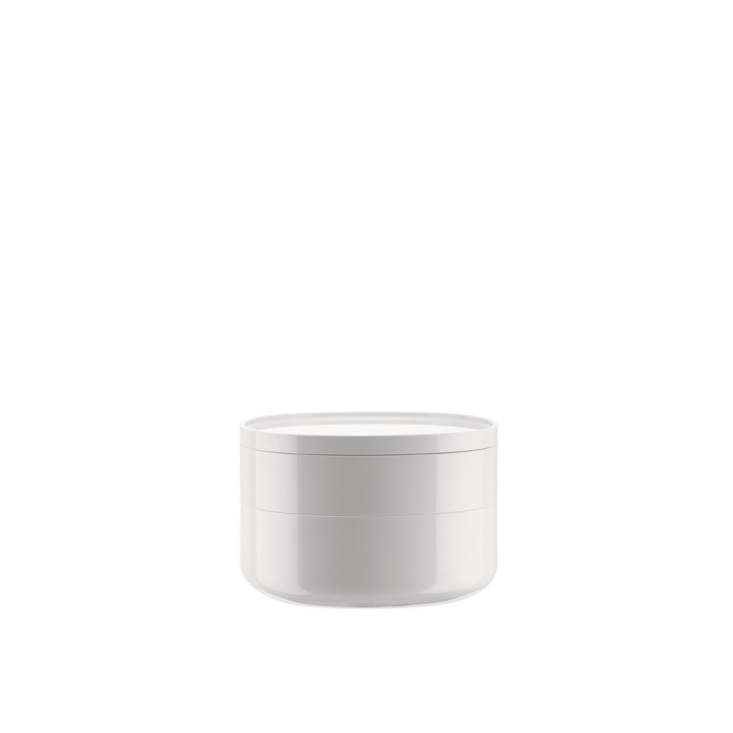 Alessi Birillo Bathroom Container White