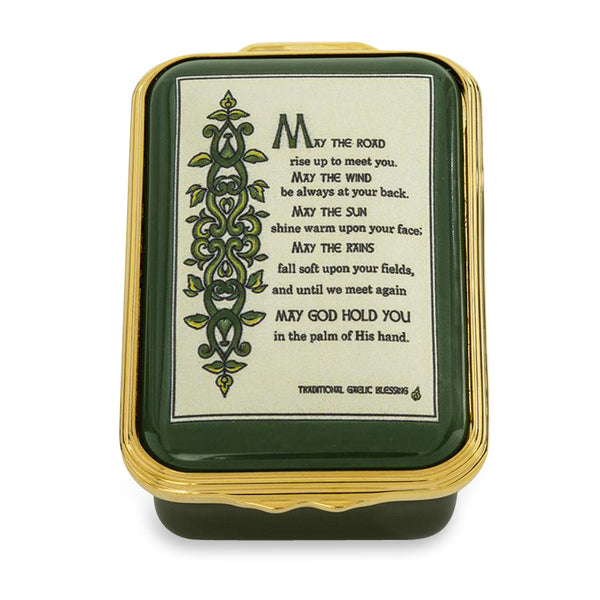 Load image into Gallery viewer, Halcyon Days &quot;Irish Prayer&quot; Enamel Box
