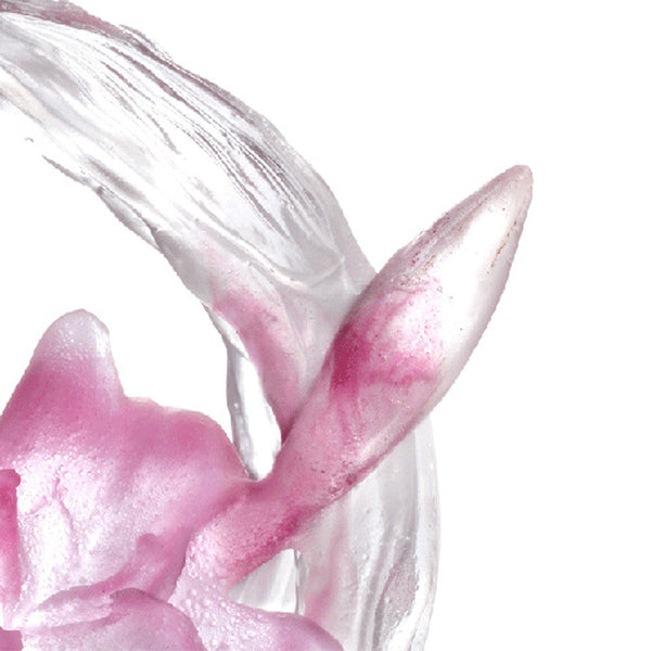 Load image into Gallery viewer, Liuli Crystal Flower Figurine, Bloom of a New World (Special Edition, Come with Display Base)
