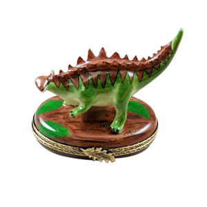 Rochard "Thorny Back Dinosaur" Limoges Box