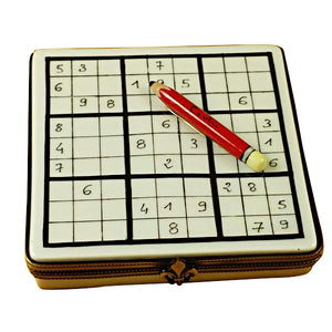 Rochard "Sudoku" Limoges Box