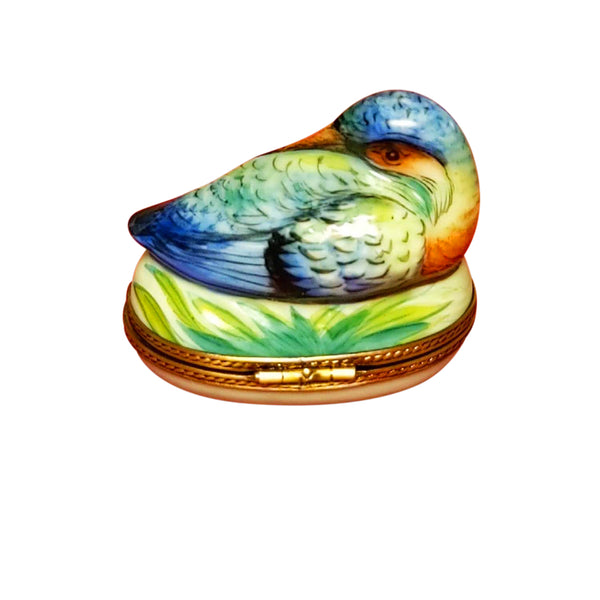 Load image into Gallery viewer, Colorful Duck Limoges Box
