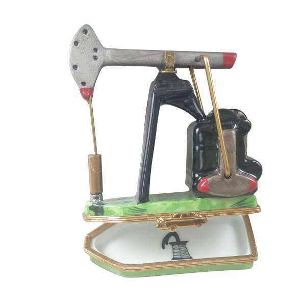 Load image into Gallery viewer, Rochard &quot;Pump Jack&quot; Limoges Box
