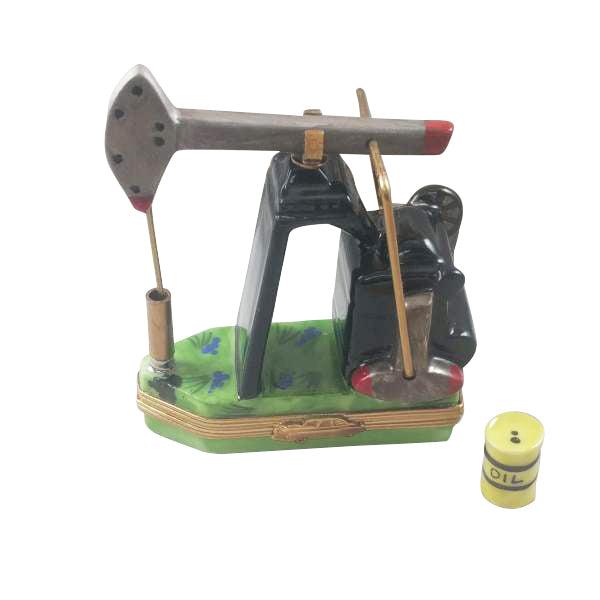 Load image into Gallery viewer, Rochard &quot;Pump Jack&quot; Limoges Box
