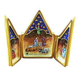 Rochard "Triptych - Nativity" Limoges Box