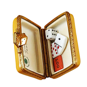 Rochard "Suitcase Welcome to Las Vegas" Limoges Box