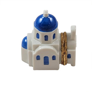 Rochard "Santorini Church" Limoges Box