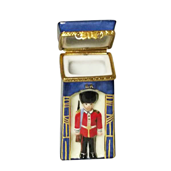 Load image into Gallery viewer, Rochard &quot;British Sentinel&quot; Limoges Box
