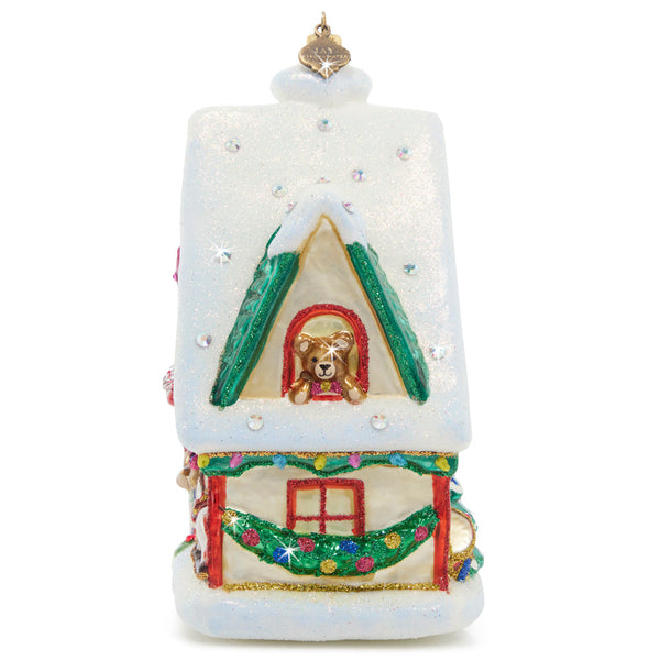 Load image into Gallery viewer, Jay Strongwater Christmas Toy Shop Ornament
