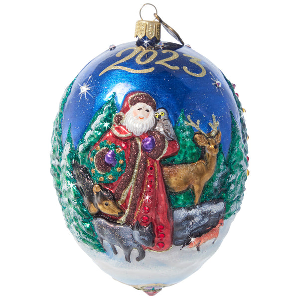 Load image into Gallery viewer, Jay Strongwater 2023 Christmas Egg Ornament
