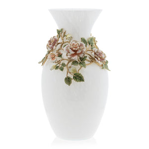 Jay Strongwater Gabrielle Rose Grand Vase