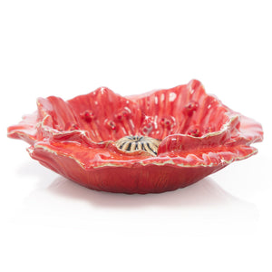 Jay Strongwater Stacie Poppy Trinket Tray