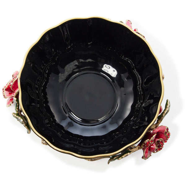 Load image into Gallery viewer, Jay Strongwater Catherine Nightbloom Bowl
