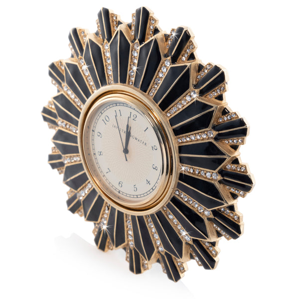 Load image into Gallery viewer, Jay Strongwater Clarence Art Deco Clock
