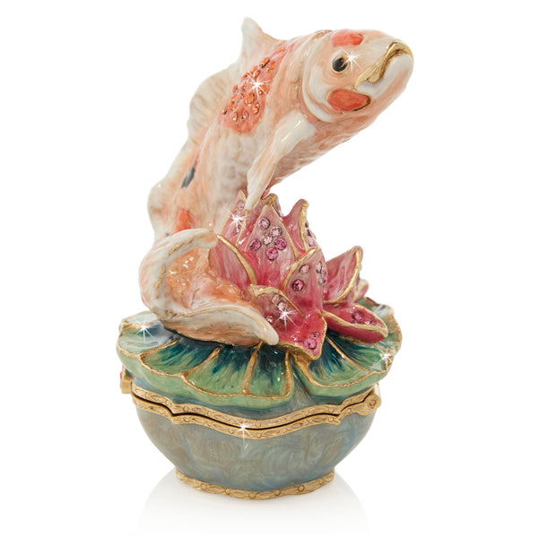 Load image into Gallery viewer, Jay Strongwater Liam Koi Mini Box
