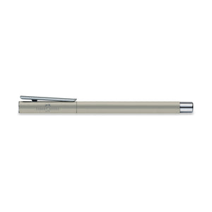 Faber-Castell NEO Slim Fountain Pen, Matte Stainless Steel